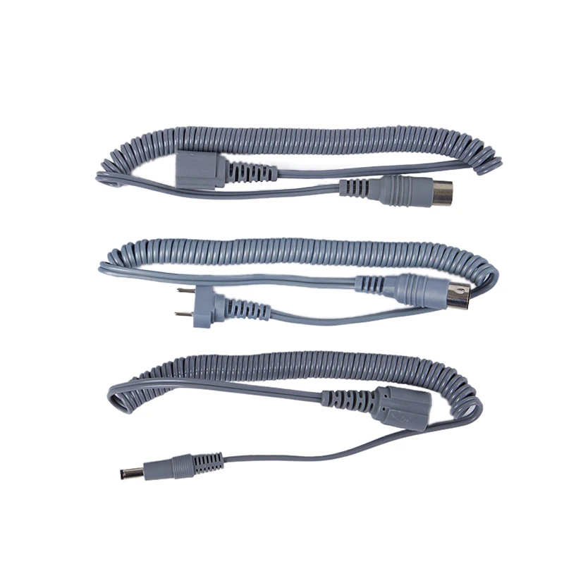 1PC Strong Machine Accessories Nail Drill Handpiece Cord Power Cable For Electric Manicure Drill Gray Handle Rope