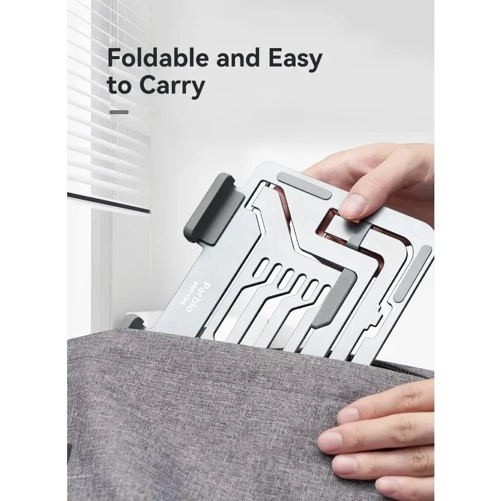 Parblo Tablet Ständer Halter Einstellbar PR114 Tragbare Monitor Desktop Ständer Winkel für iPad Mini Air Pro Serie iPhones Kindles