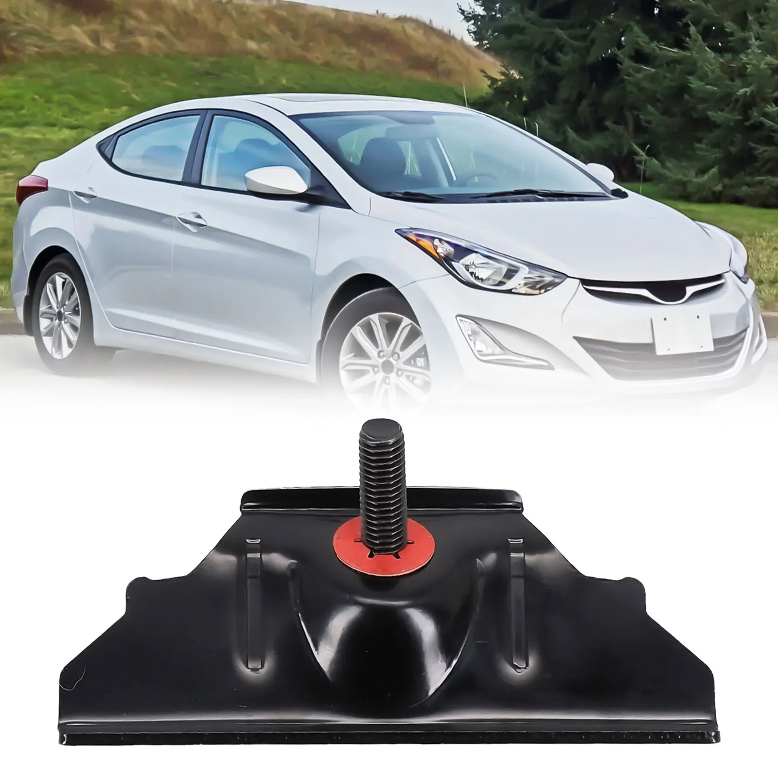 Battery Clamp Hold Down Bracket Metal For Kia For Hyundai 2014-2022 37160-2V000 Black Accessories For Vehicles