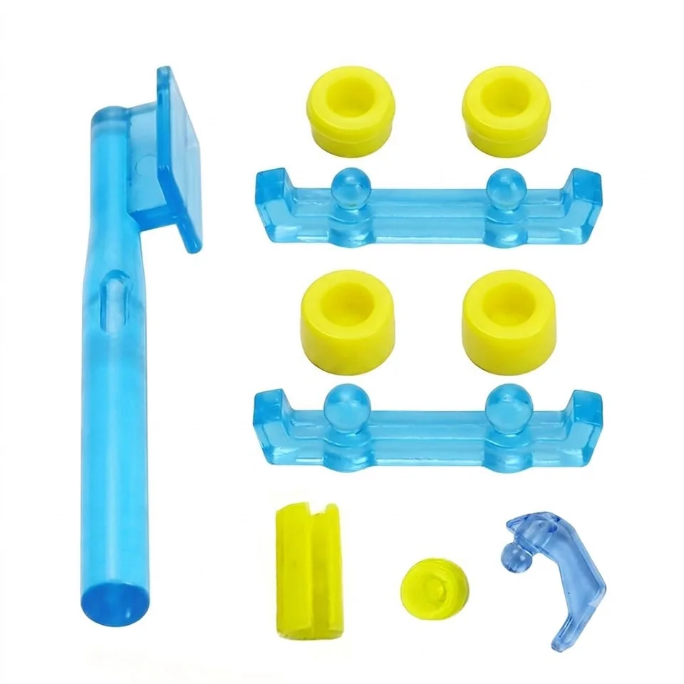 Dental Precision Attachment Kit Slot Friction Lock Ball Attachment Stud Patrix Retention Caps Female Housing Lab Consumables