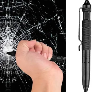 Militärischer taktischer Stift, professioneller Selbstverteidigungsstift, Wolfram-Aço-Notfallschalter, Schreibwerkzeug mit 6 Nachfüllungen 8 Hauptverkauf Bush Pen Stift - №7