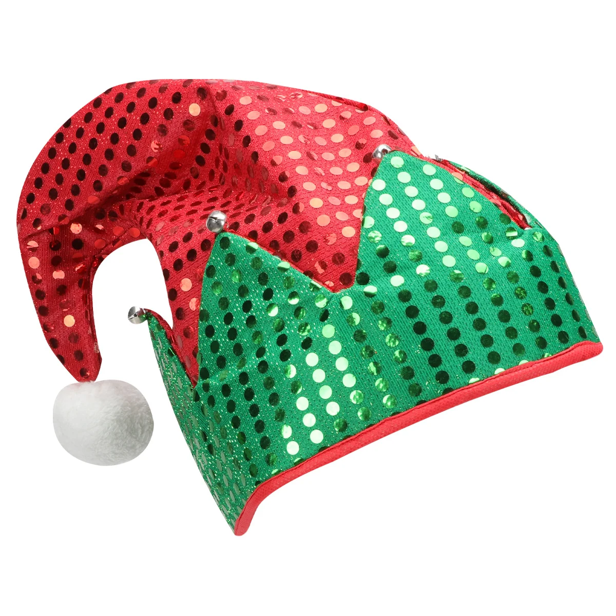 愛らしい子供用帽子パーティーヘッドアクセサリークリスマススプライトクリスマスヘッドドレス面白いコスチューム小道具布帽子衣類