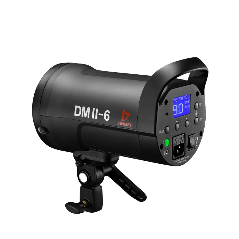 

JINBEI DMII 6 600Ws GN80 Accessories Portable Studio Strobe Flash Lighting Professional Strobe Creative Shooting