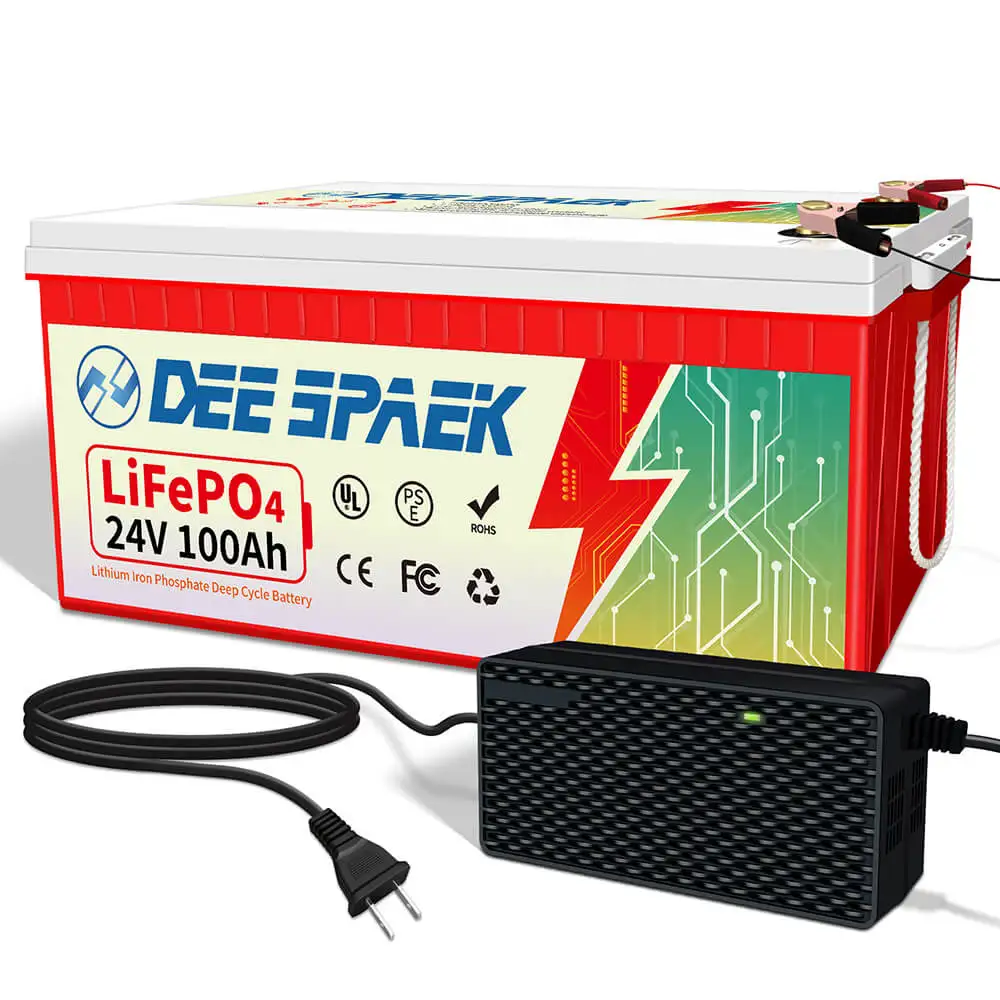 

Factory New Design 24v 100ah Lifepo4 Deep Cycle Lithium Battery 24v 100ah Lifepo4 Battery Pack Stock In Oversea Warehouse