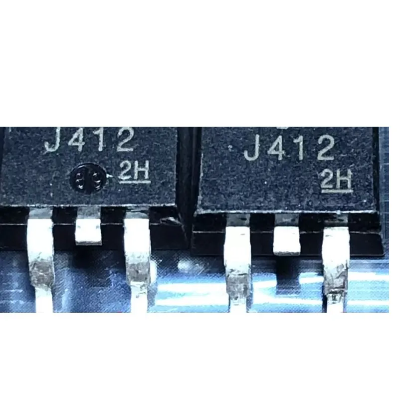 10Pcs 2SJ412 J412 TO-263 DC-DC Converter, Relay Drive and Motor Drive Applications in stock 100% New and original