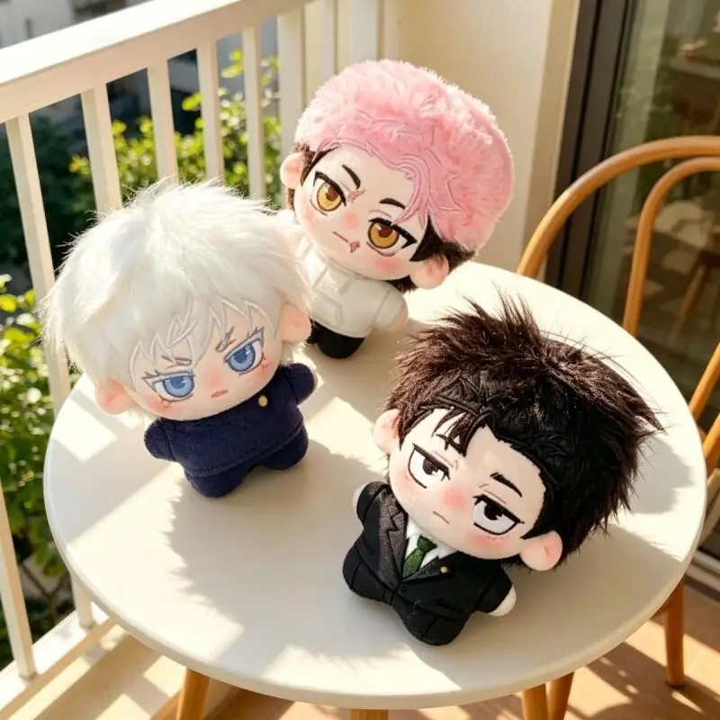 Jujutsu Kaisen Gojo Satoru Hiromi Higuruma Print Pattern Body Pp Cotton Plush Toy Decorative Pendant Doll Keychain Decoration