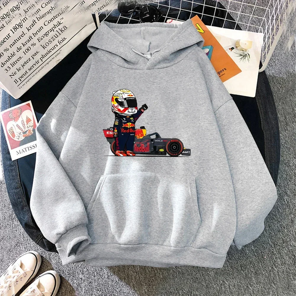 Mini F1 Hoodie Hot Game Grafische Sweatshirts Kpop Kleding Hip Pop Streetwear Y2K Sudaderas Moletom Oversized Hoodies Mannen