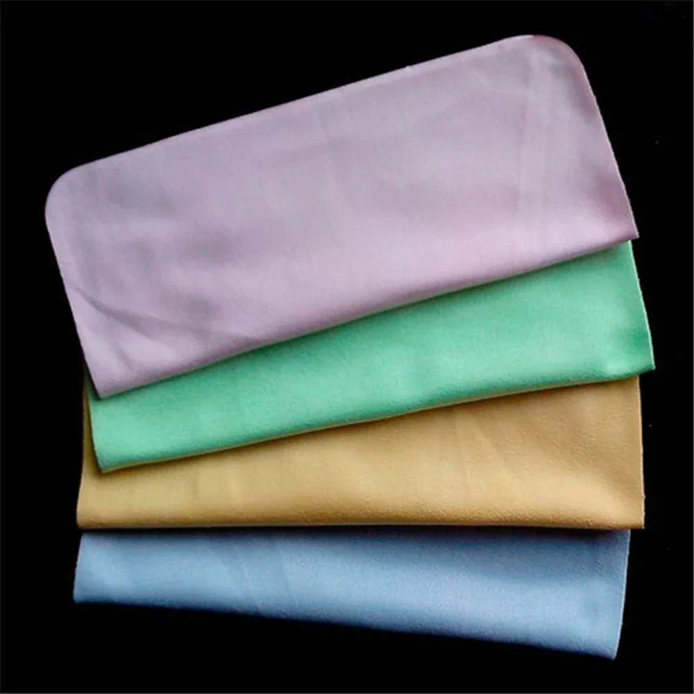 5pcs Cleaning Cloth Microfiber Cloth Soft Cloth Wash Towel Napkin Microfiber Glasses Wipe for Home Phone Screen Lens Glasses