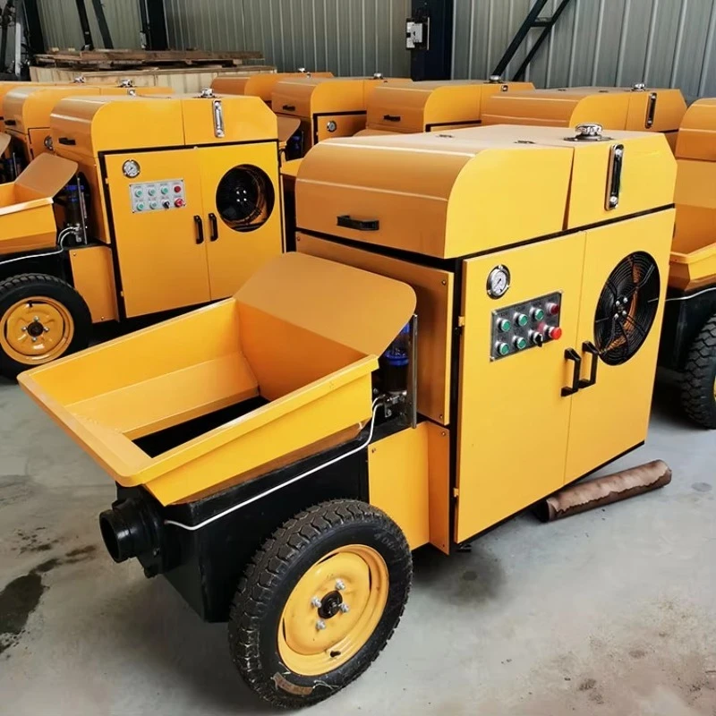 High Quality Concrete Screw Pump Concrete Pump Price Portable Concrete Pump Good Price view 4