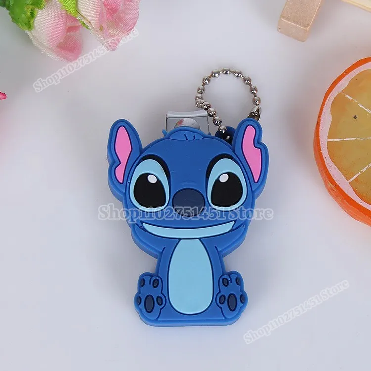 Disney Stitch Cartoon Portable Nail Clipper Large Size Cutter Cute Lilo Stich Pendants for Kids Professional Hand Tools Scissors