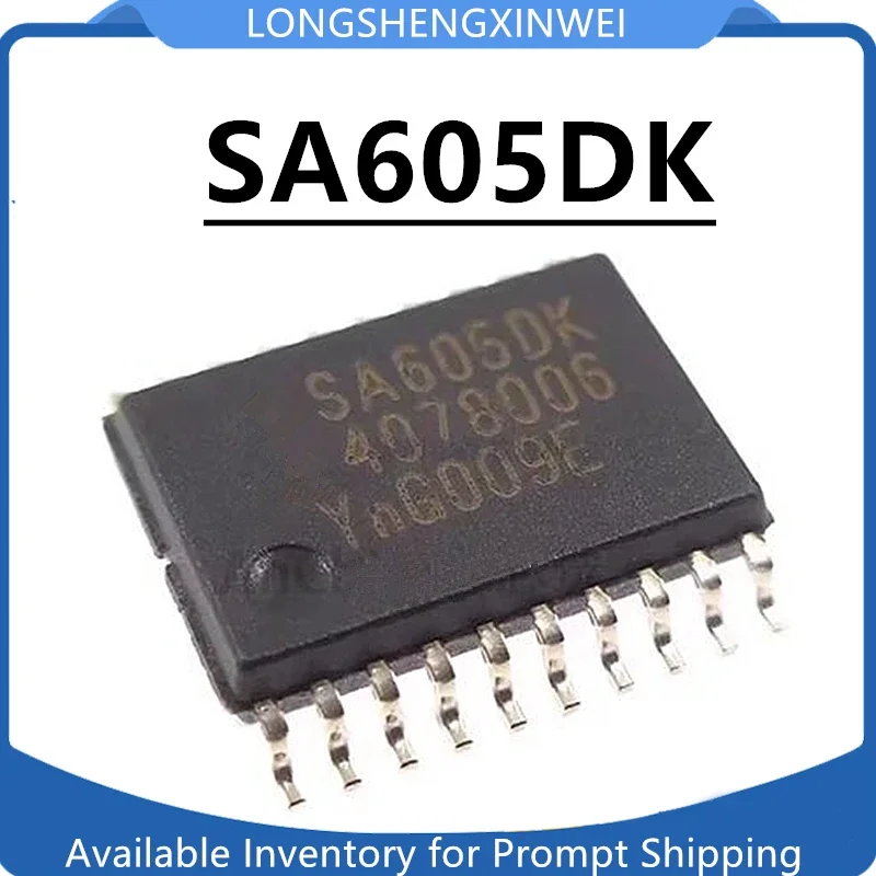 1PCS New SA605DK SA605DK/01,118 SSOP-20 Original RF Mixer Chip IC in Stock