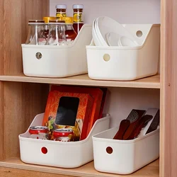 1pcCabinet storage box kitchen home sorting sundries sink storage basket storage basket cosmetics tabletop box