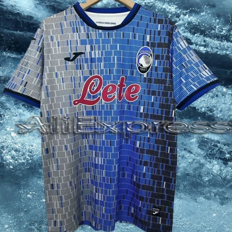 

24-25 New Hot Shirt Serie A Atalanta Shirt 3D Printed Men's and Women's Children's Shirt Sports Casual Plus Size MOTO T-shirt