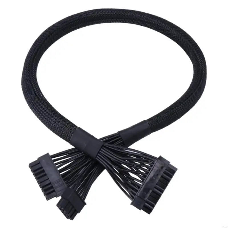 4X7E Mainboard 24pin Module Cable Black Flat Cable 10pin 18pin To 24pin Module Cable