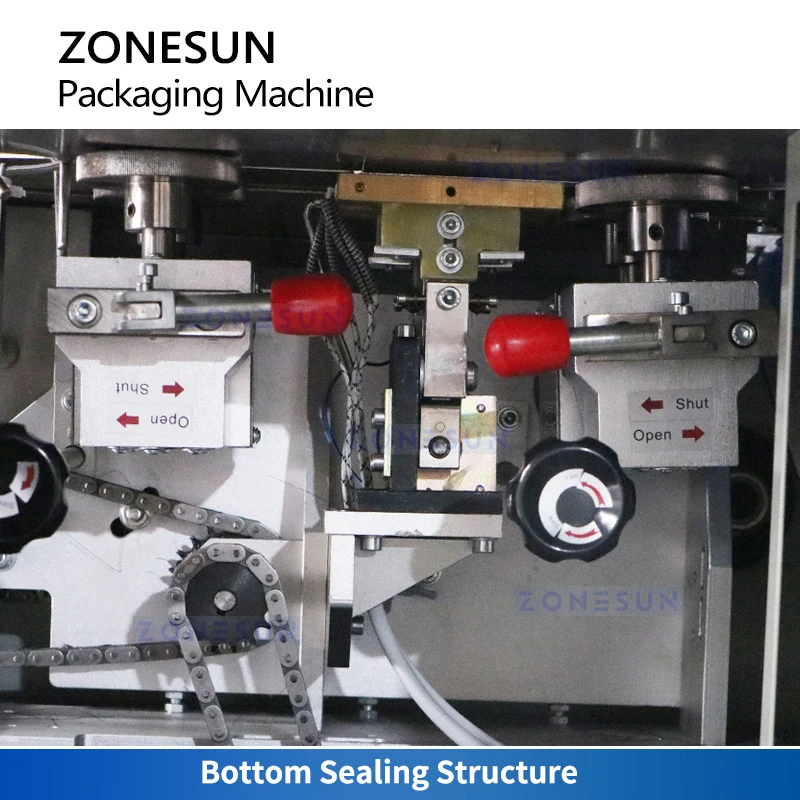 Zonesun ZS-ZB600W Vegetable Flow Wrap Packing Machine Horizontal Flow Wrapper HFFS Machine Pillow Packaging Machine