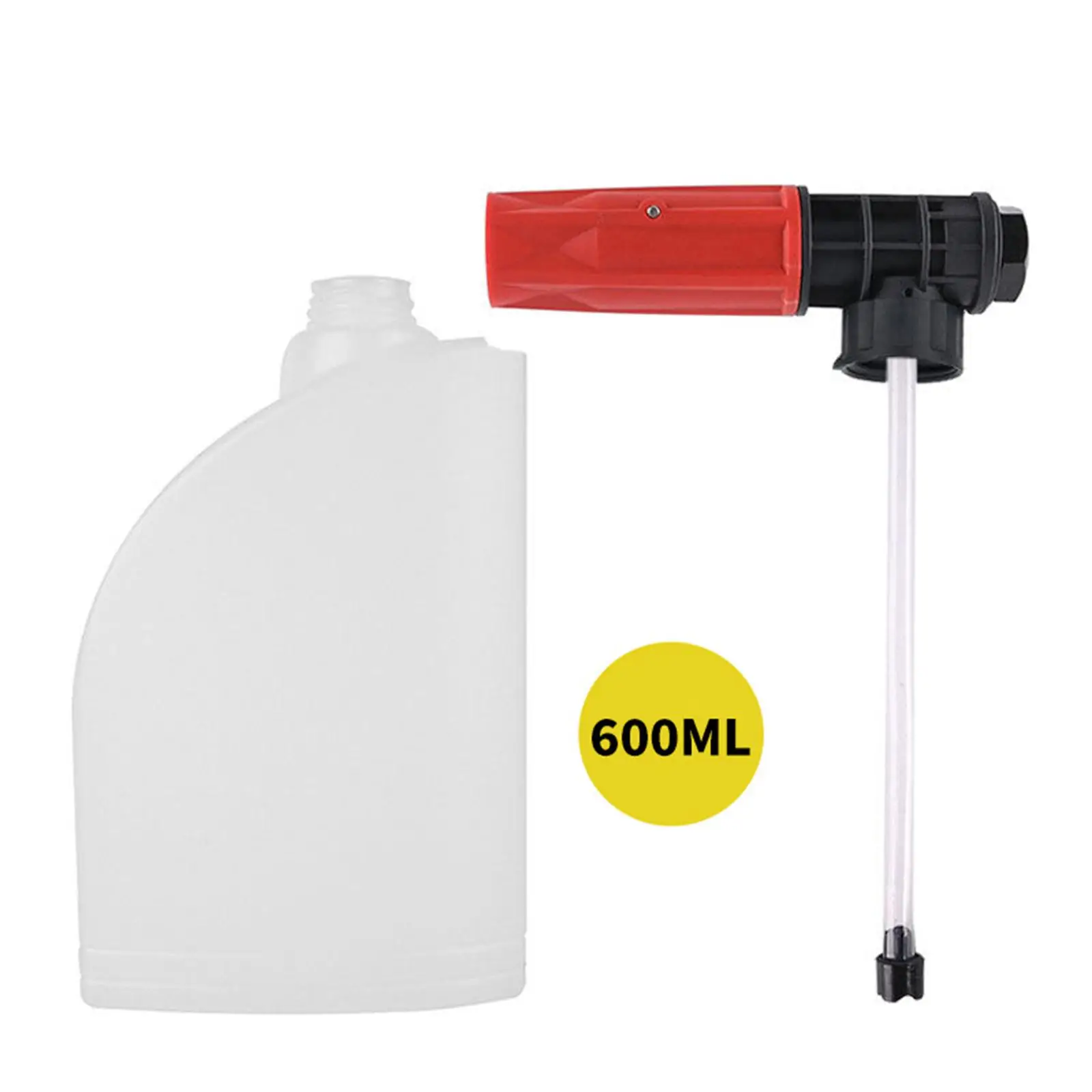 High Pressure Foam Sprayer 0.6L for Automotive Detailing Garden Car Washing