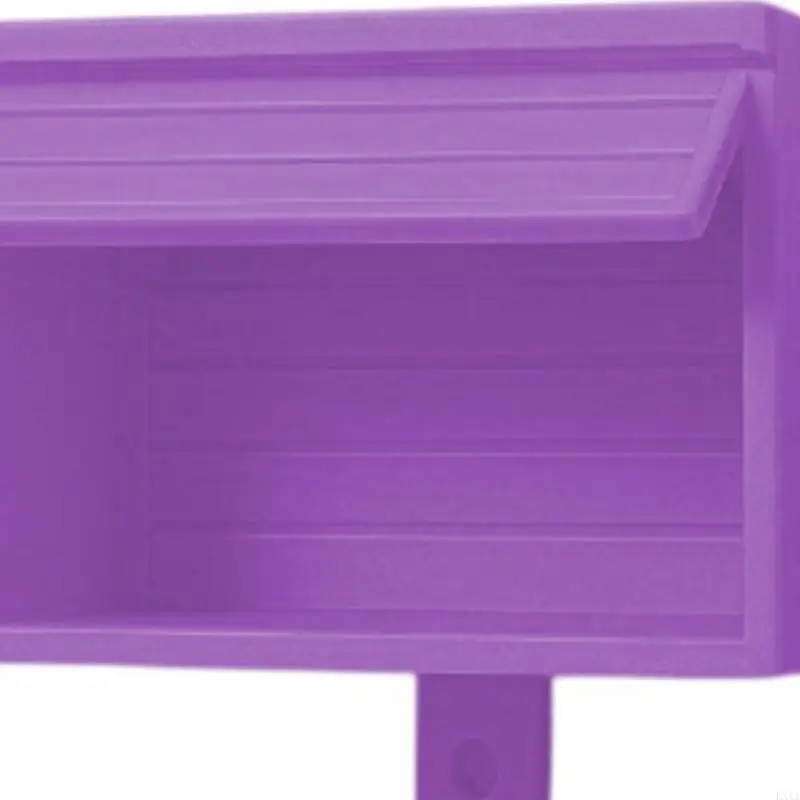 LXAA Case almacenamiento llave decorativa que simula puerta garaje en miniatura con tapa superior