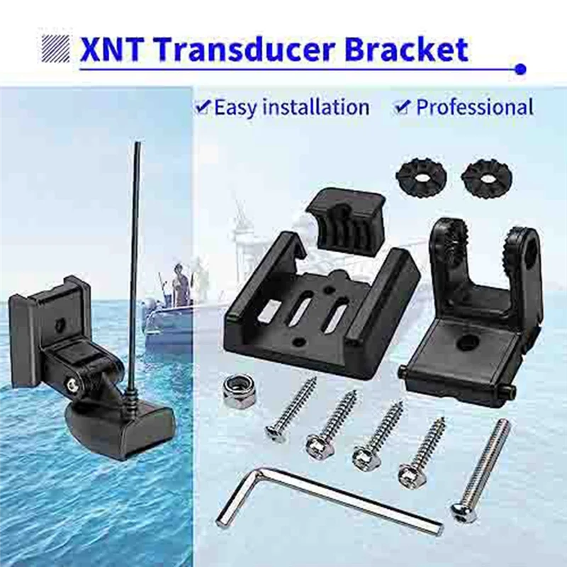 สําหรับ 7400931   XNT Transducer Bracket,Transducer Mount สําหรับ XHS รุ่น Transducers,Transom ชุดฮาร์ดแวร์ติดตั้งสําหรับ XNT 9 20