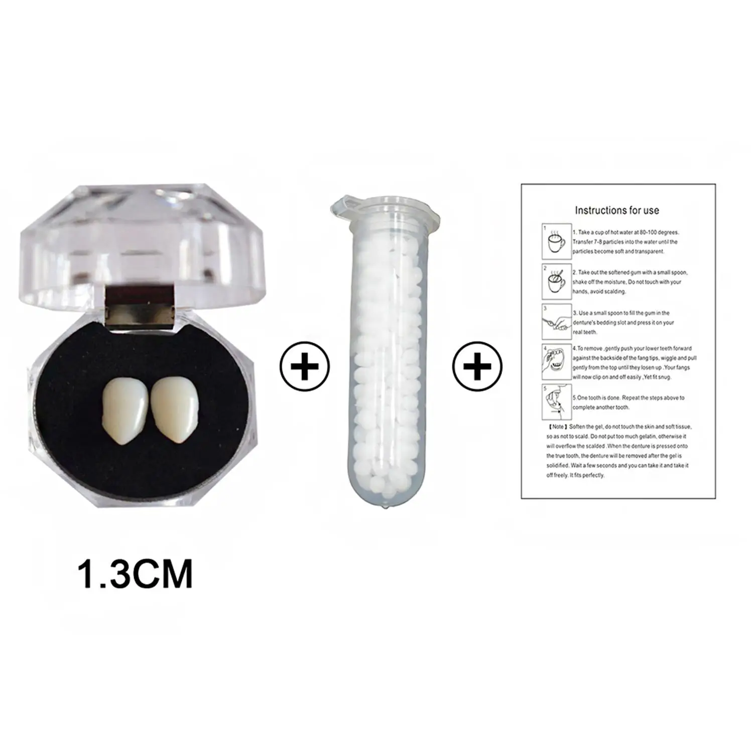 دعوى الراتنج مصاص دماء الأسنان الأنياب تجهيزات حفلة الهالوين لتقوم بها بنفسك الأسنان زائد الغراء الأسنان الدعائم تأثيري صديقة للبيئة مصاص دماء الطرف