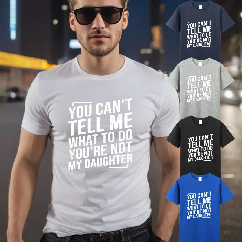 Casual Men's Graphic Round Neck Printed Short Sleeve Fashion Cotton T - Shirts Tops