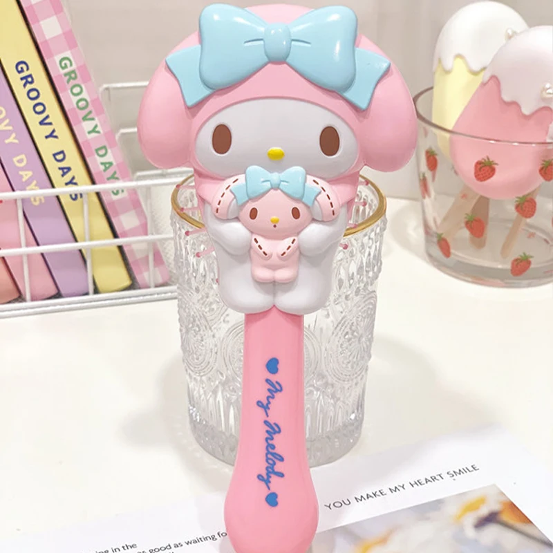 Sanrio Cartoon Hello Kitty Leuke haarborstel Antistatische peuterkam Haarborstel met luchtkussen Ontklitterborstel voor volwassenen en kinderen