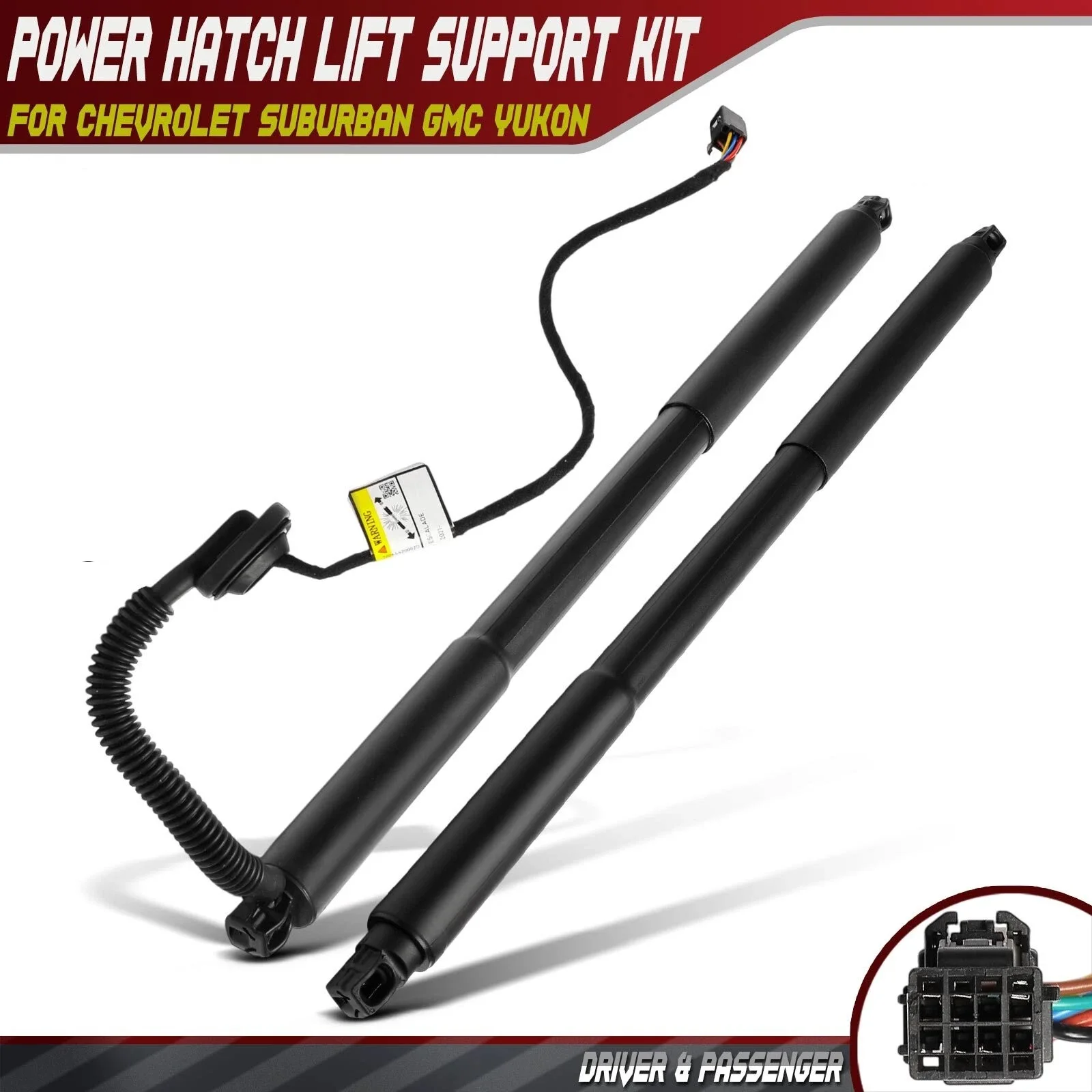 

84806679 84870008 For 2021-2024 Cadillac Escalade Power Liftgate Trunk Lift Support Electric Tailgate Struts Shocks Replacement