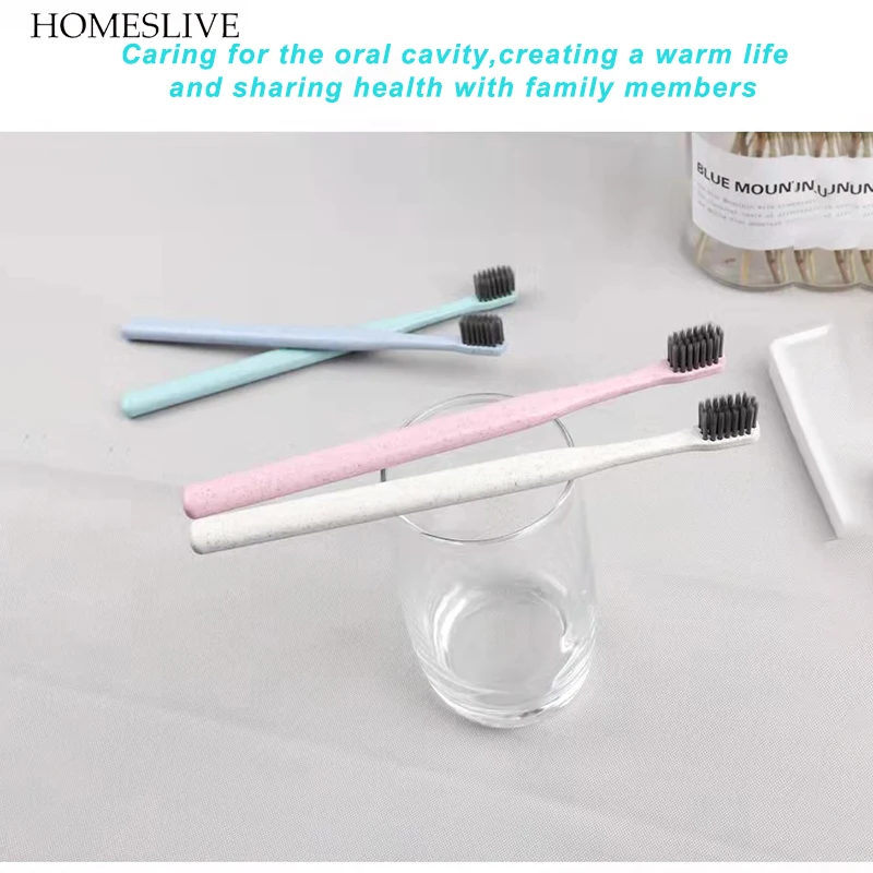 HOMESLIVE 4PCS Toothbrush Dental Beauty Health Accessories For Teeth Whitening Instrument Tongue Scraper Free Shipping Products