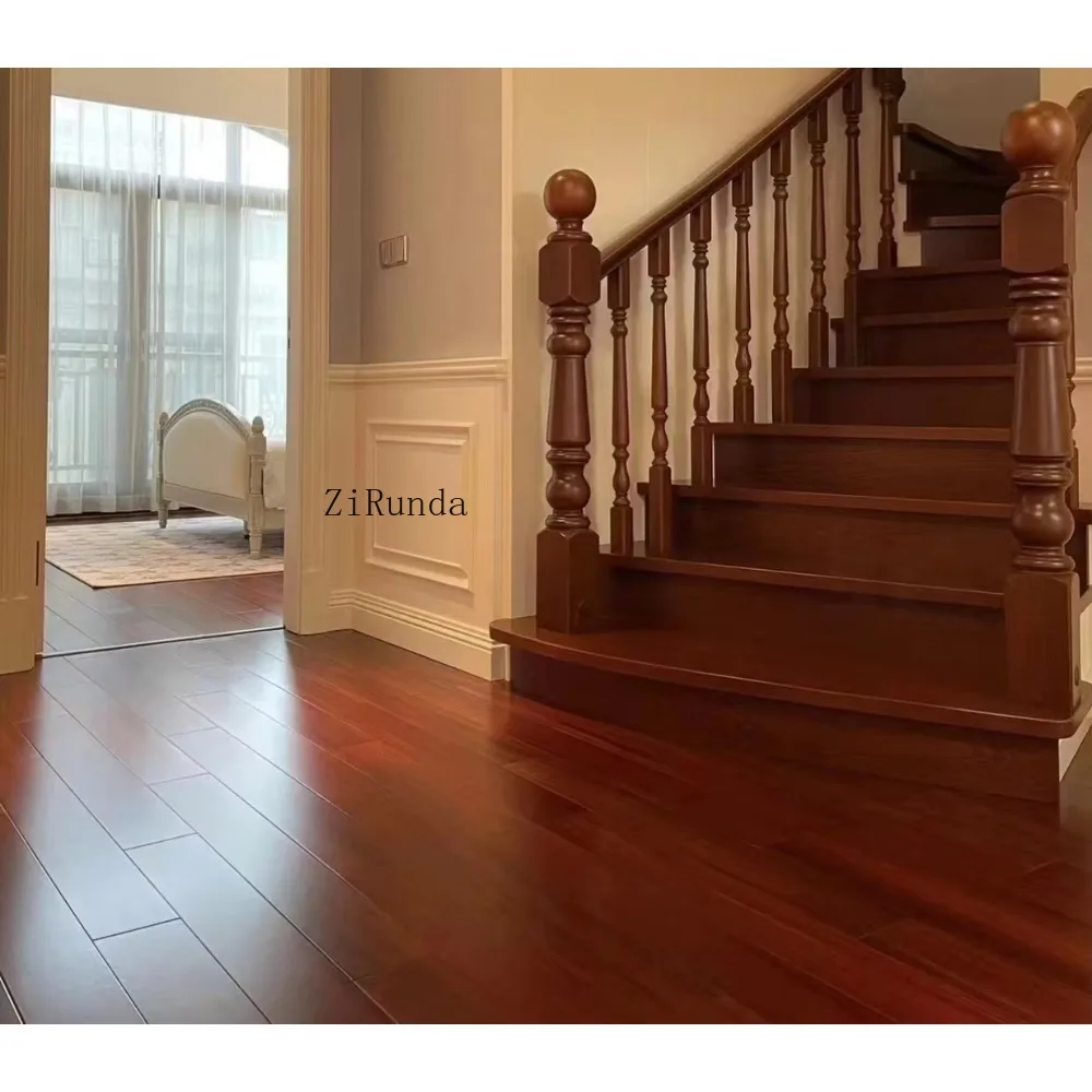 トロピカルウッドのカスタム版 12mm 14mm、多層ウッドフローリング