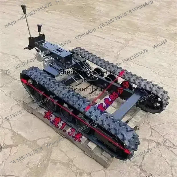 D178 Tracked Carrier All Terrain Ivy Hydraulic Tilting Agricultural Four Is Not like Climbing King