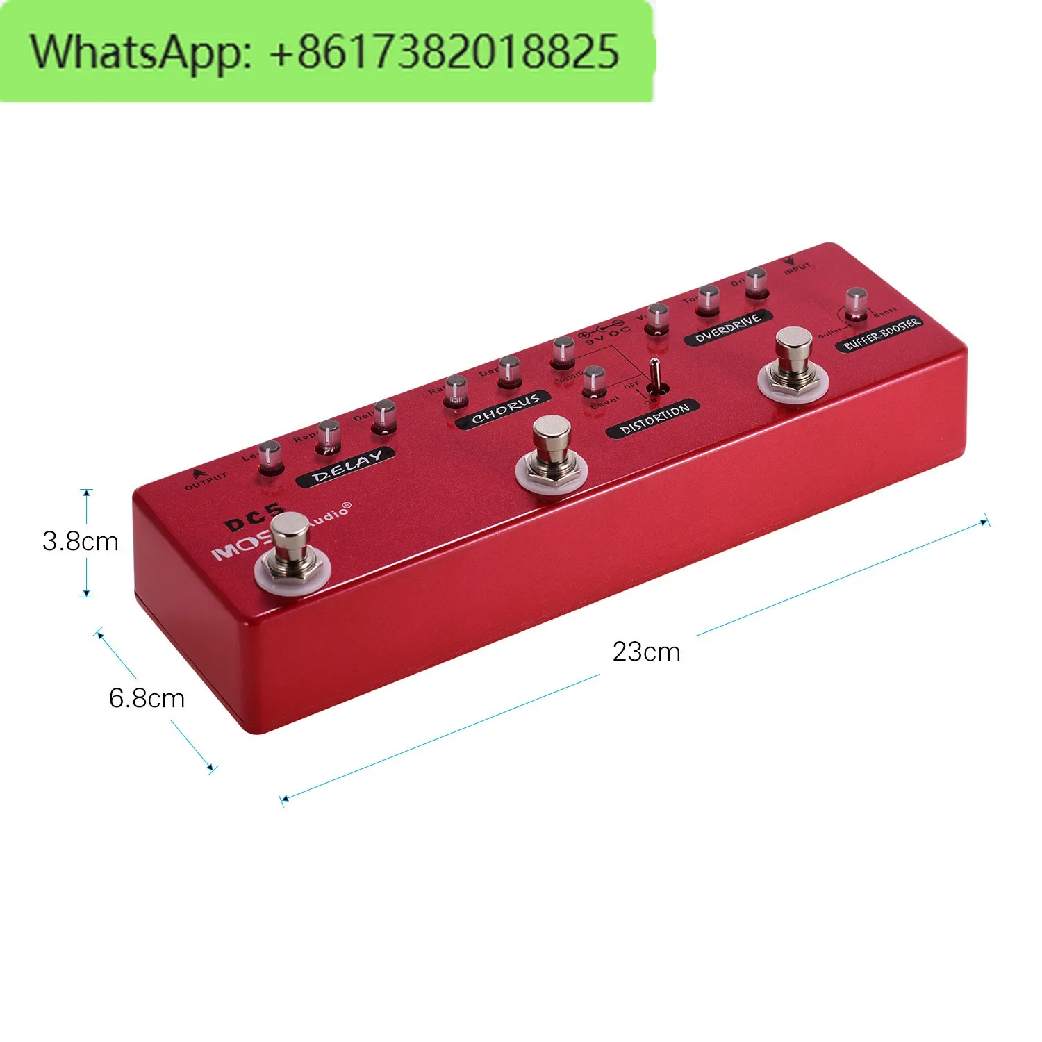 

E-commerce hot selling MOSKYAUDIO DC5 multi in one effect device