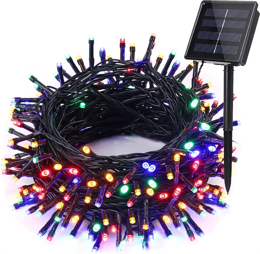 

22M 200LED Solar String Lights Outdoor 8 Modes Waterproof Christmas LED Lights Garden Decoration Patio Home Party Wedding 426