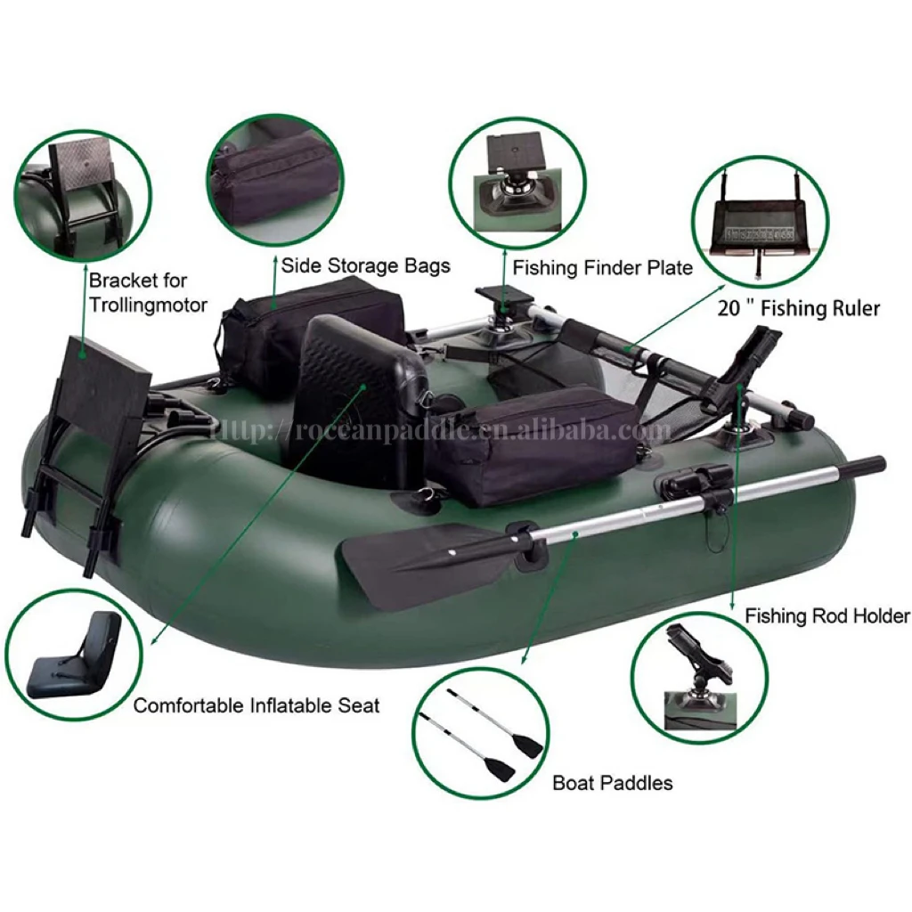 Perahu Karet Mini untuk Memancing, Terlaris, Dijual