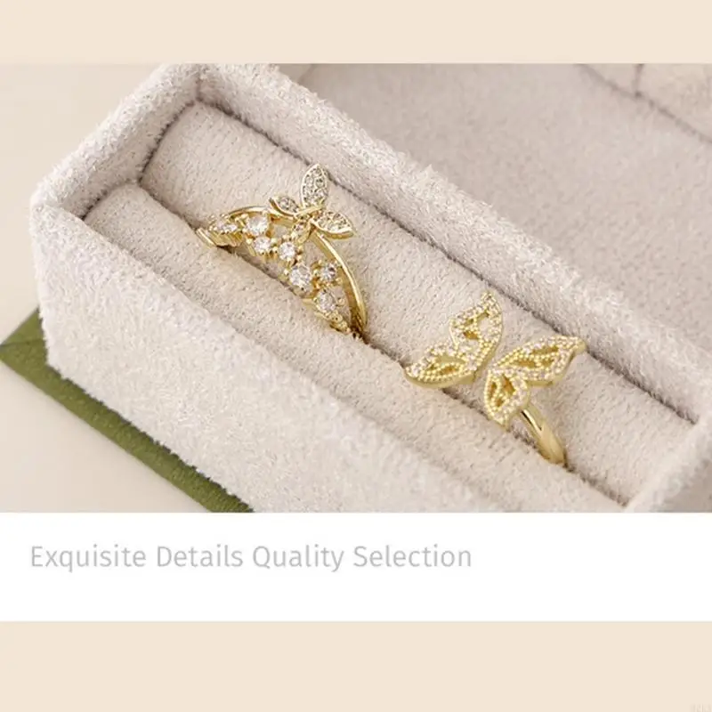 2026 New Ring Slot Jewelry Case For Travel Lightweight Compact Design Soft Compartments Organize Necklaces Earrings Lipstick