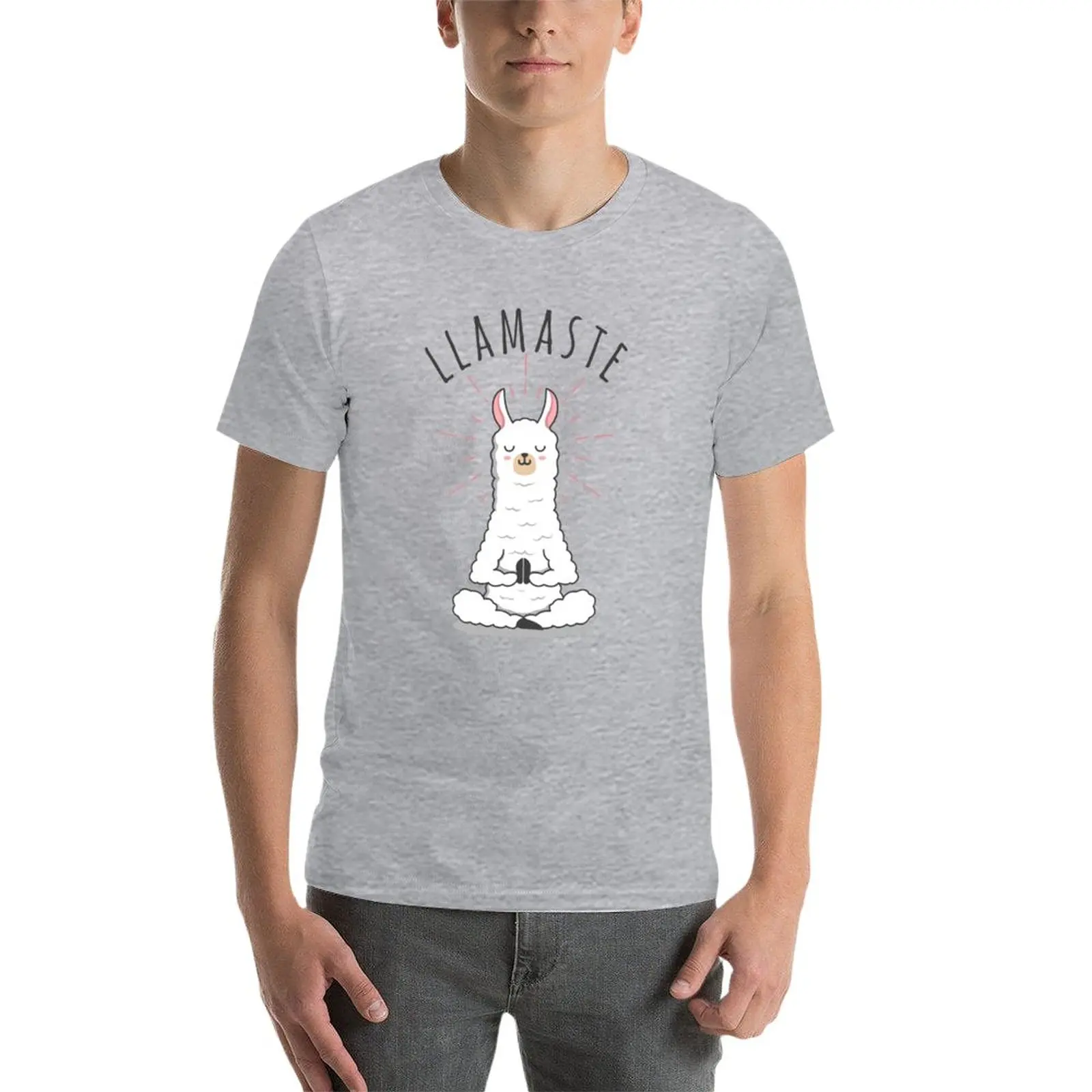 New Llamaste T-Shirt cute tops summer tops vintage t shirt plus size t shirts men clothing
