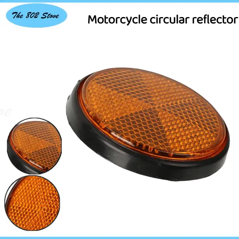 

Circular Reflector - General Motors Truck Motorcycle Night Reflector Refractive Light Parts ATV Bicycle Reflector
