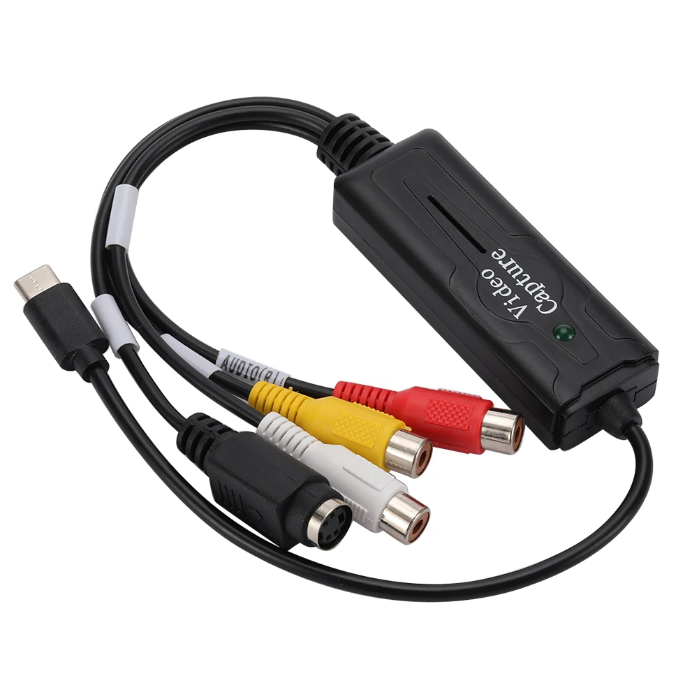 USB 3.1 Audio Video Capture Card Adapter 1 Channel Type-C DVD Audio Capture Adapter Card Audio Capture Adapter Converter - view 5