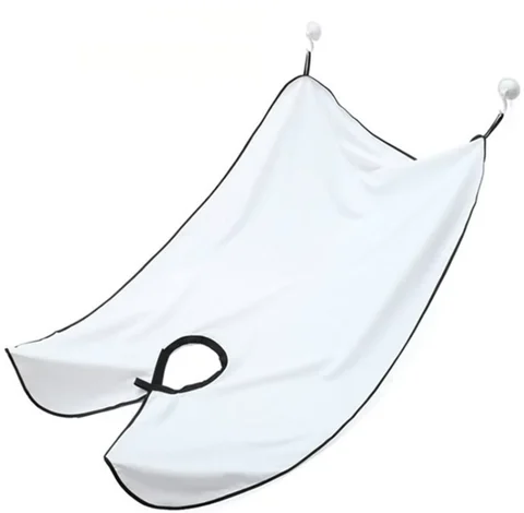 Male Shaving Apron Beard Catcher Cape Care Bib Face Shaved Hair Adult Bibs Shaver Cleaning Hairdresser for Man Clean Apron Gift