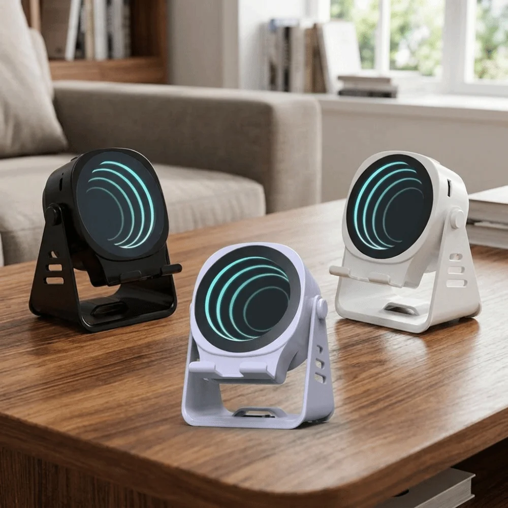 Adjustable Angle Inductive Speaker Phone Stand Wireless Audio 360 Surround Sound Bass Boost 2-in-1 Speaker Stand Bluetooth 5.3