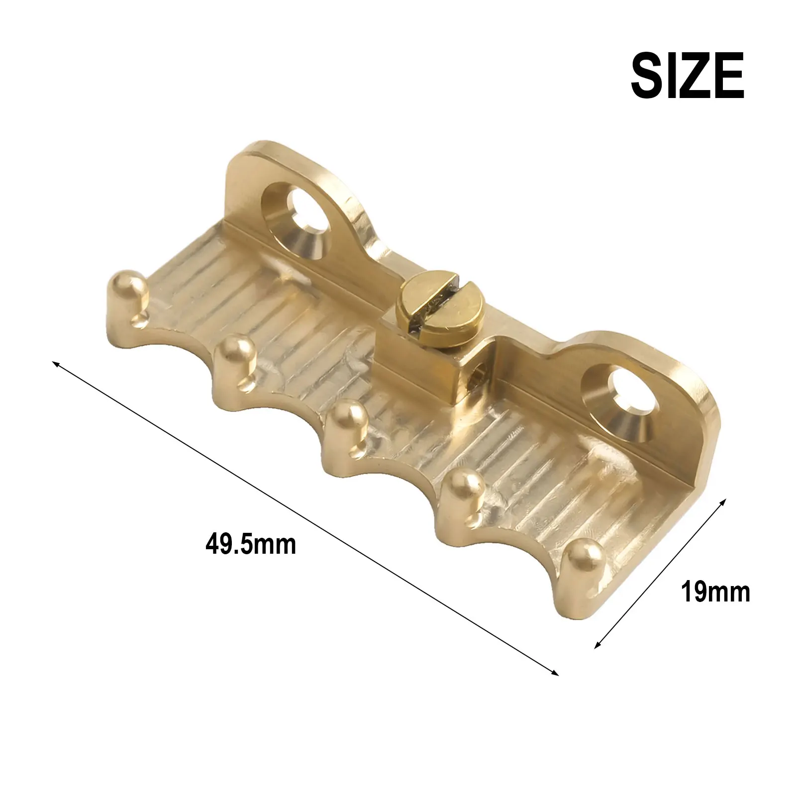 Tremolo Spring Claw for Electric Guitar For Bridge Made of Solid Brass to Support Ground Wire and Spring Tension