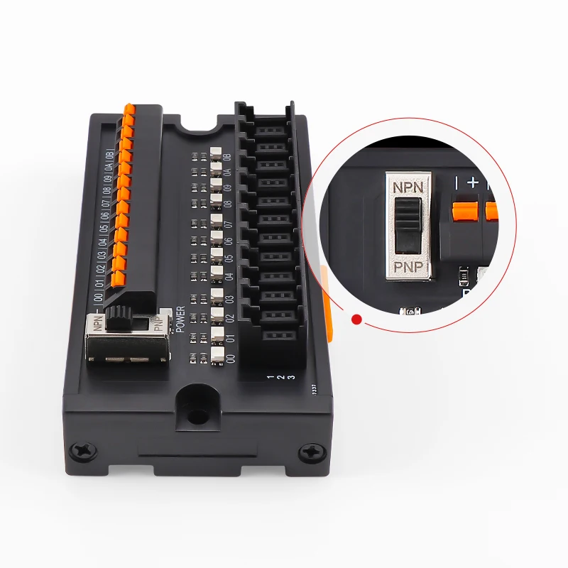 ENMG ESTB PLC Sensor Terminal Block Proximity Switch Connector 4/8/12/32-Way Distribution Module, 2-Wire 3-Wire NPN/PNP Compatib