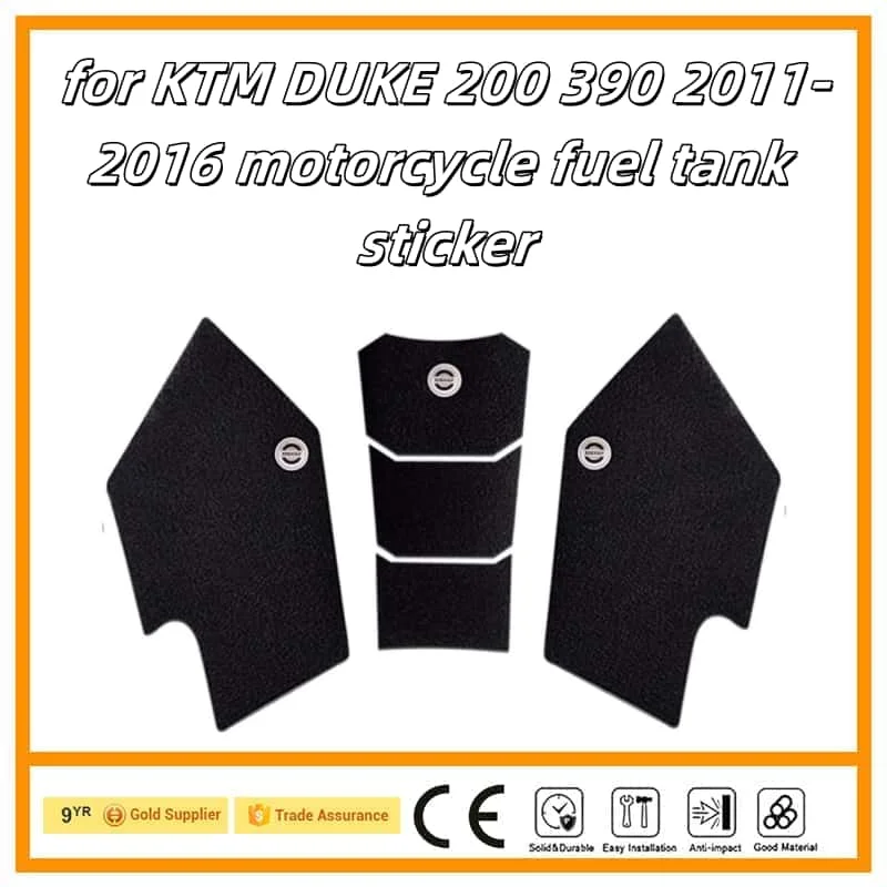 

Наклейка на мотоцикл, нескользящий бак, тяговая боковая накладка, защитная наклейка для KTM DUKE 200 390 2011-2016