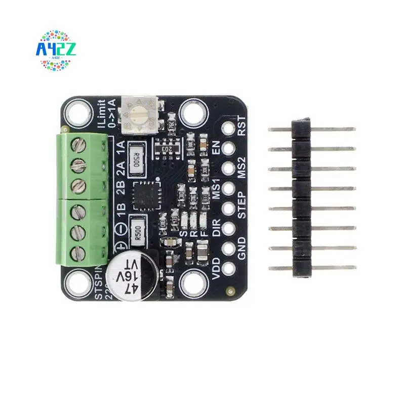 

A42Z-STSPIN220 Stepper Motor Driver Module 1.8V-10V STEP/DIR Control Interface For Mini 3D Printer Axis Control