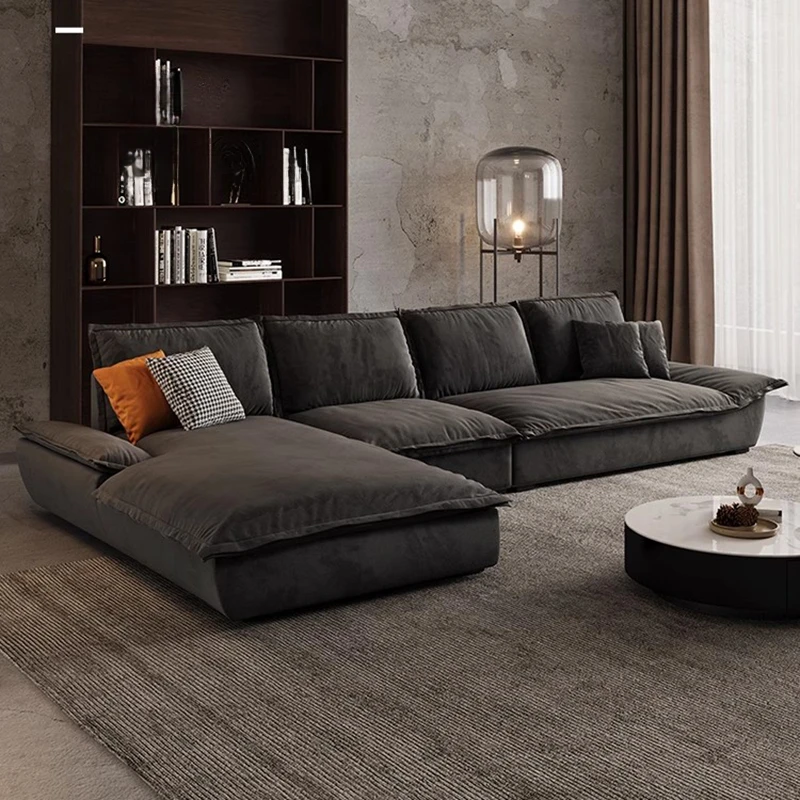 

Modern Italian Style Living Room Sofas Relax Scratcher Cats Sectional Living Room Sofas L Shape Corner Floor Canape Furniture