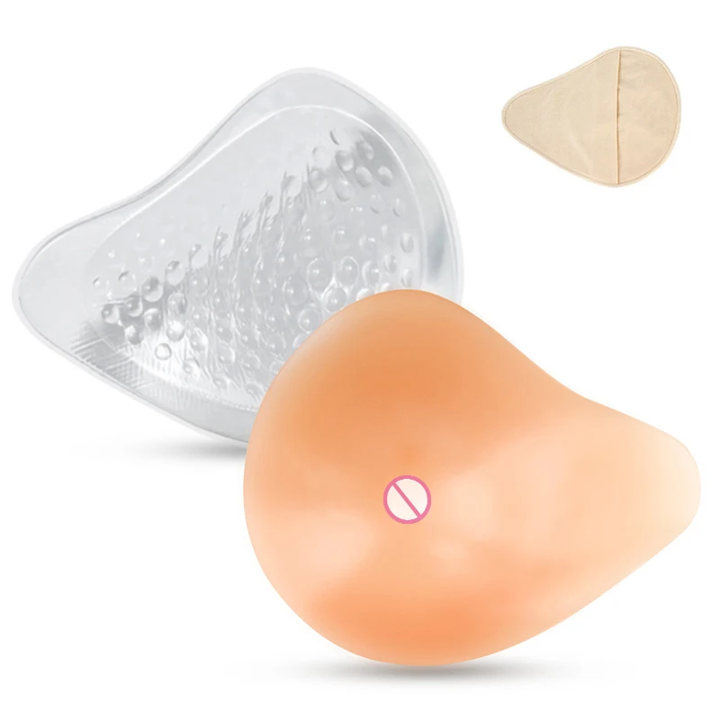 

ONEFENG Artificial Symmetrical Breast Form Post Mastectomy Breast Prosthesis Right Shape Breasts Only One Piece