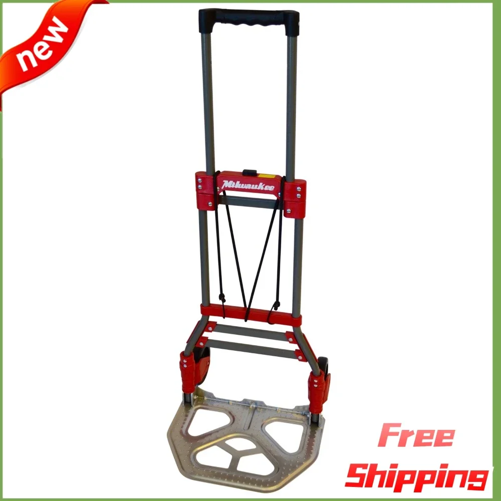 

Portable 150 Lbs. Capacity Foldup Truck Dollies & Hand Trucks Material Handling Tools Durable