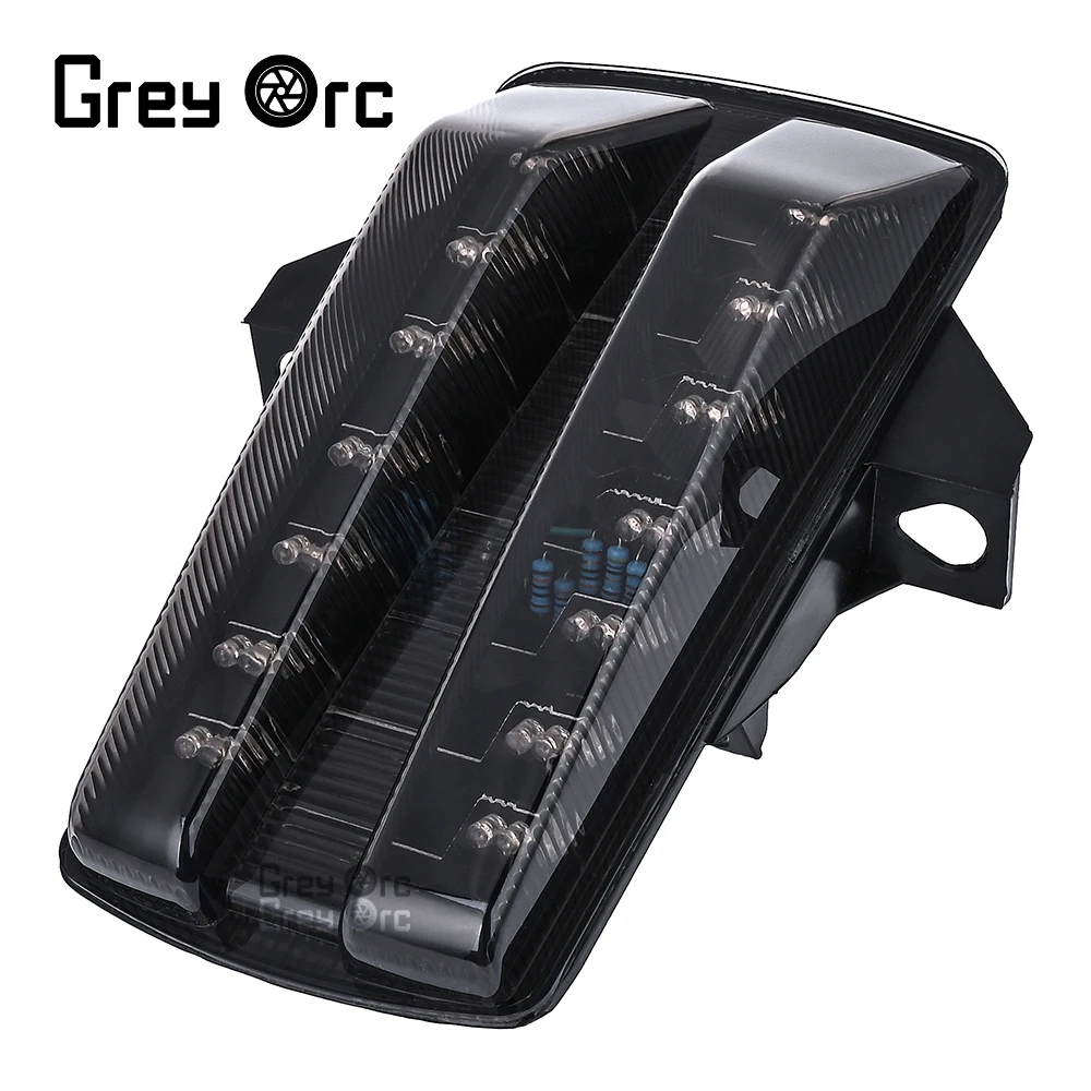 For Suzuki SV650 2003-2012 SV1000 2003-2009 Accessories Motorcycle LED Rear Tail Light Brake Turn Signal Light Assembly