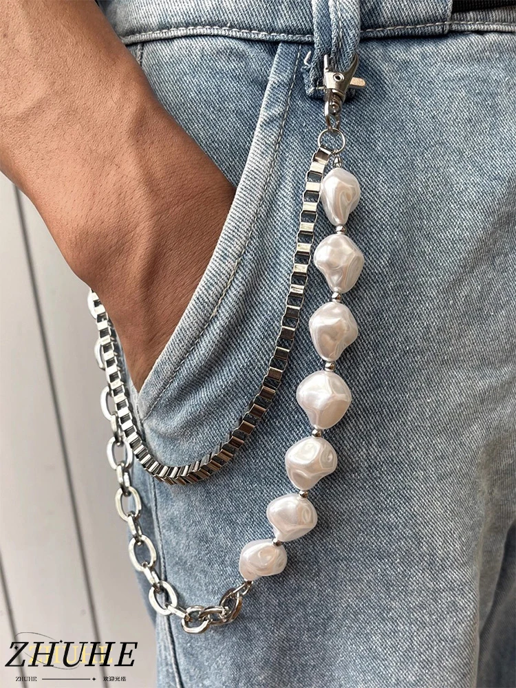 

The Punk Style Of The Twisted Waist Chain Is Designed For A Niche Fashion Carnival Jewelry Accessory For Both Men And Women