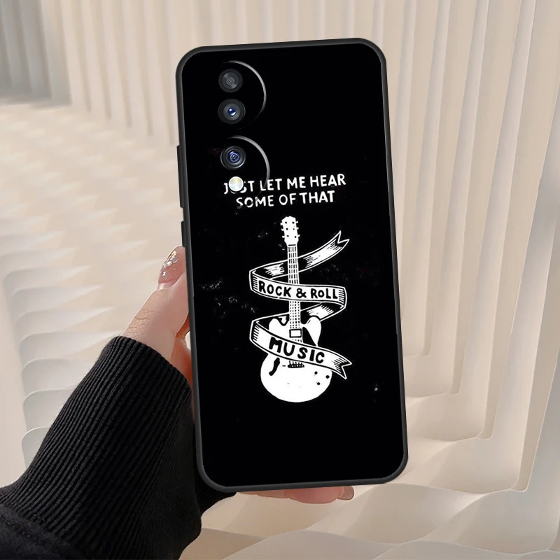 Punk Rock Funda For Honor 70 50 90 Lite X8a X9a X7a X6a X7 X8 X9 9X 8X Magic 5 Pro Magic 5 Lite Case