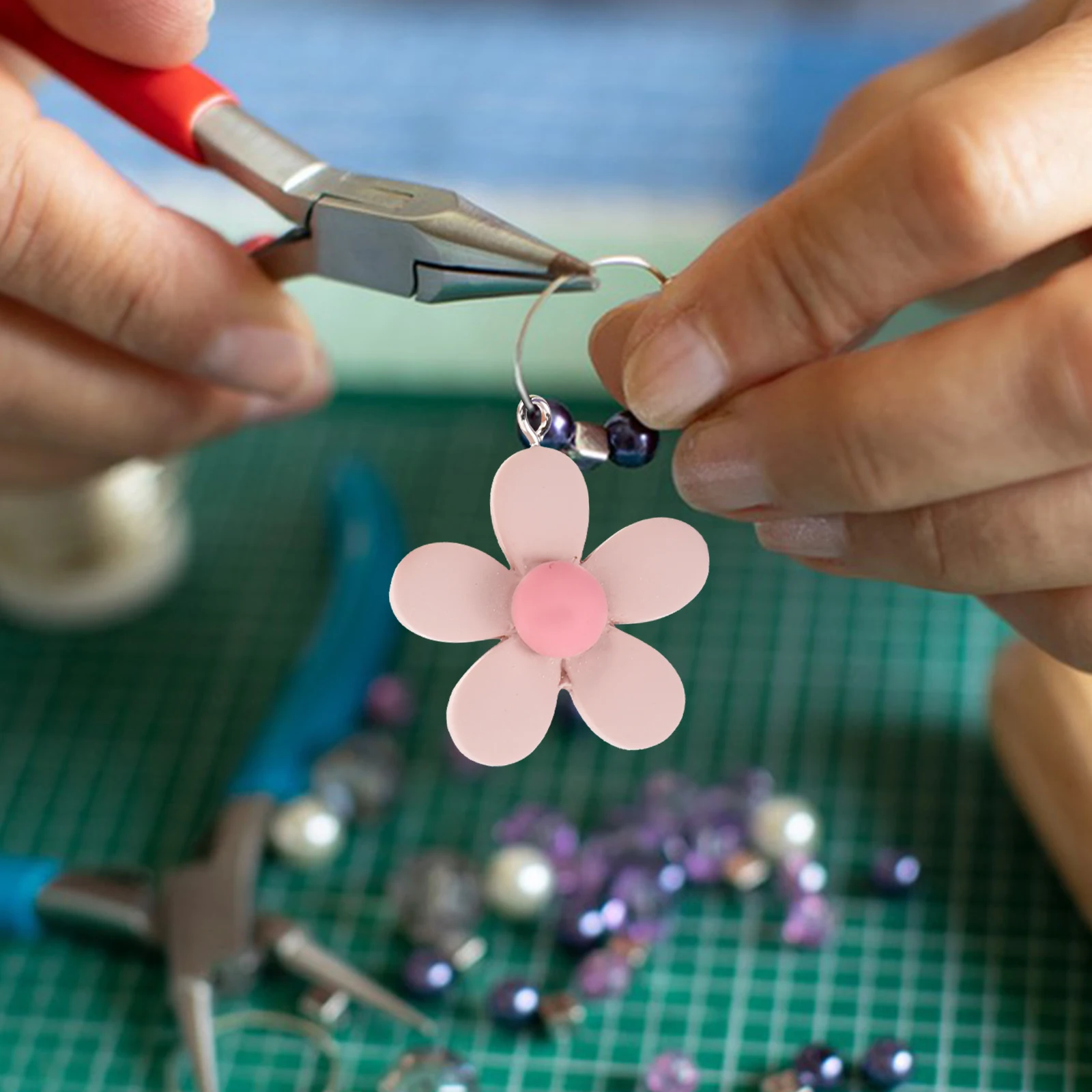 

30 Pcs Resin Flower Pendant Jewelry Decorative Charms Necklace Diy Handmade Accessories for Making Bracelets Earrings