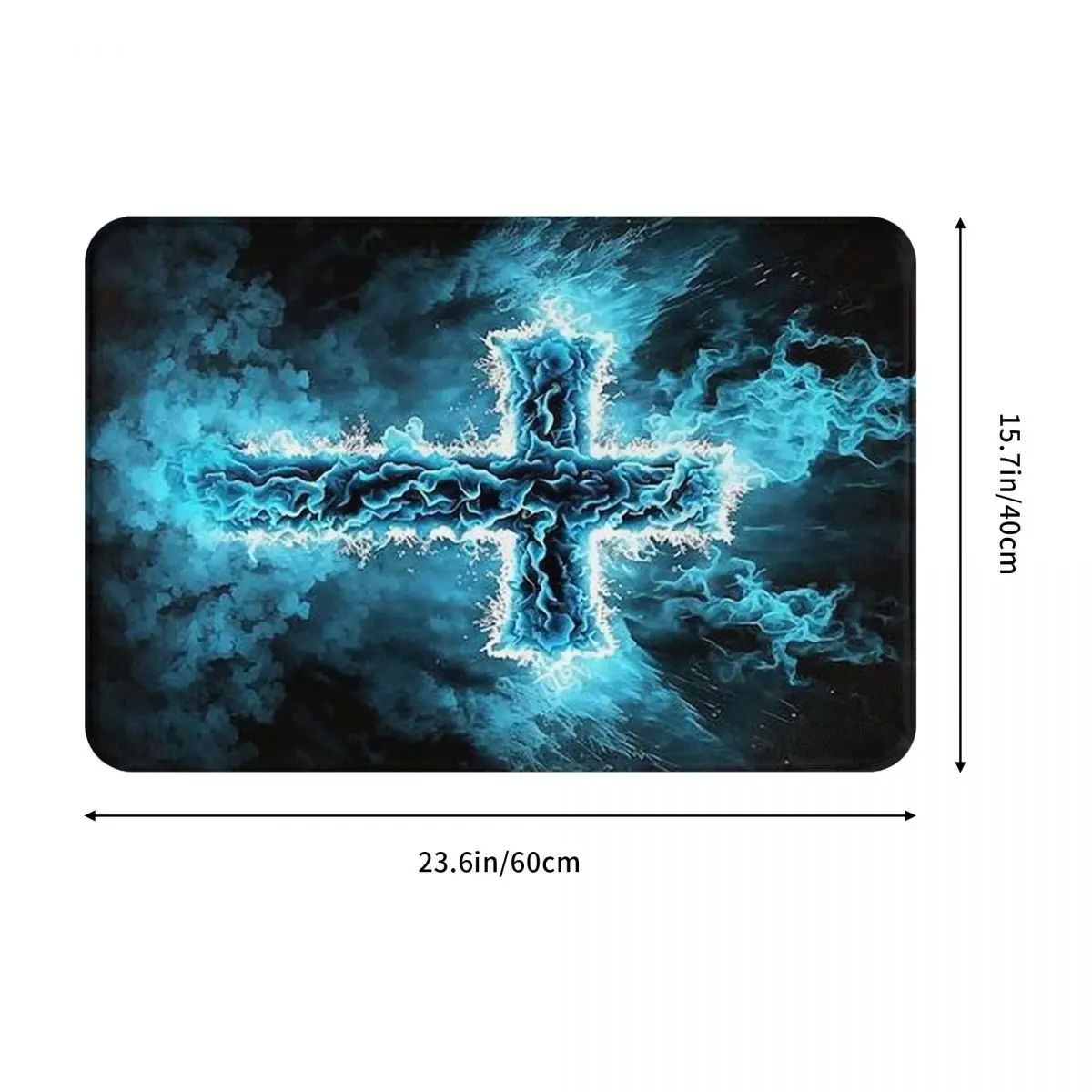 Pray Holy Bible Cross Jesus Doormat Absorbent Mat Carpet Rug Kitchen Entrance Home Floor Mat for Bathroom Footpad Mats